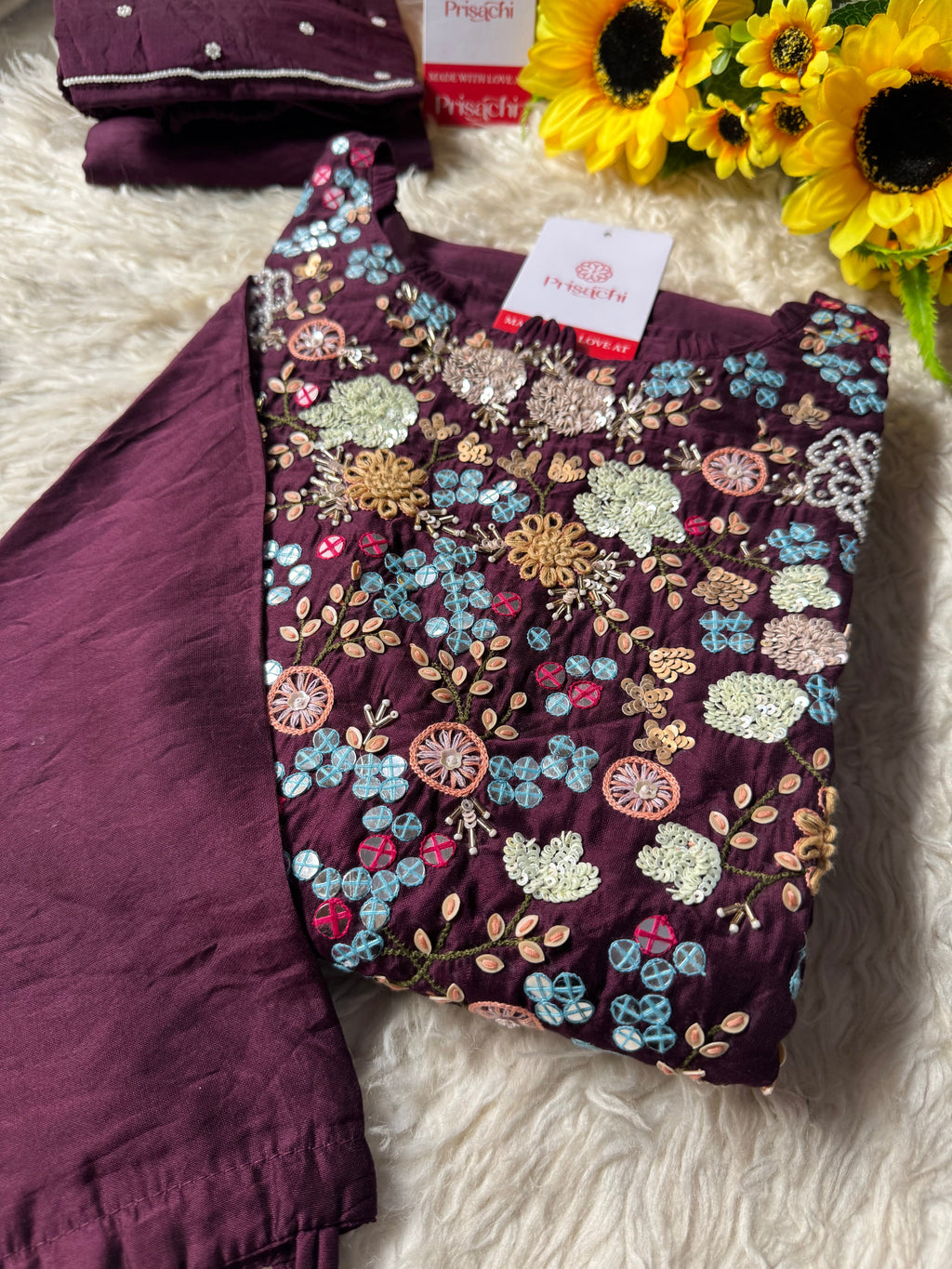 Designer Embroidered kurta Bottom  with dupatta