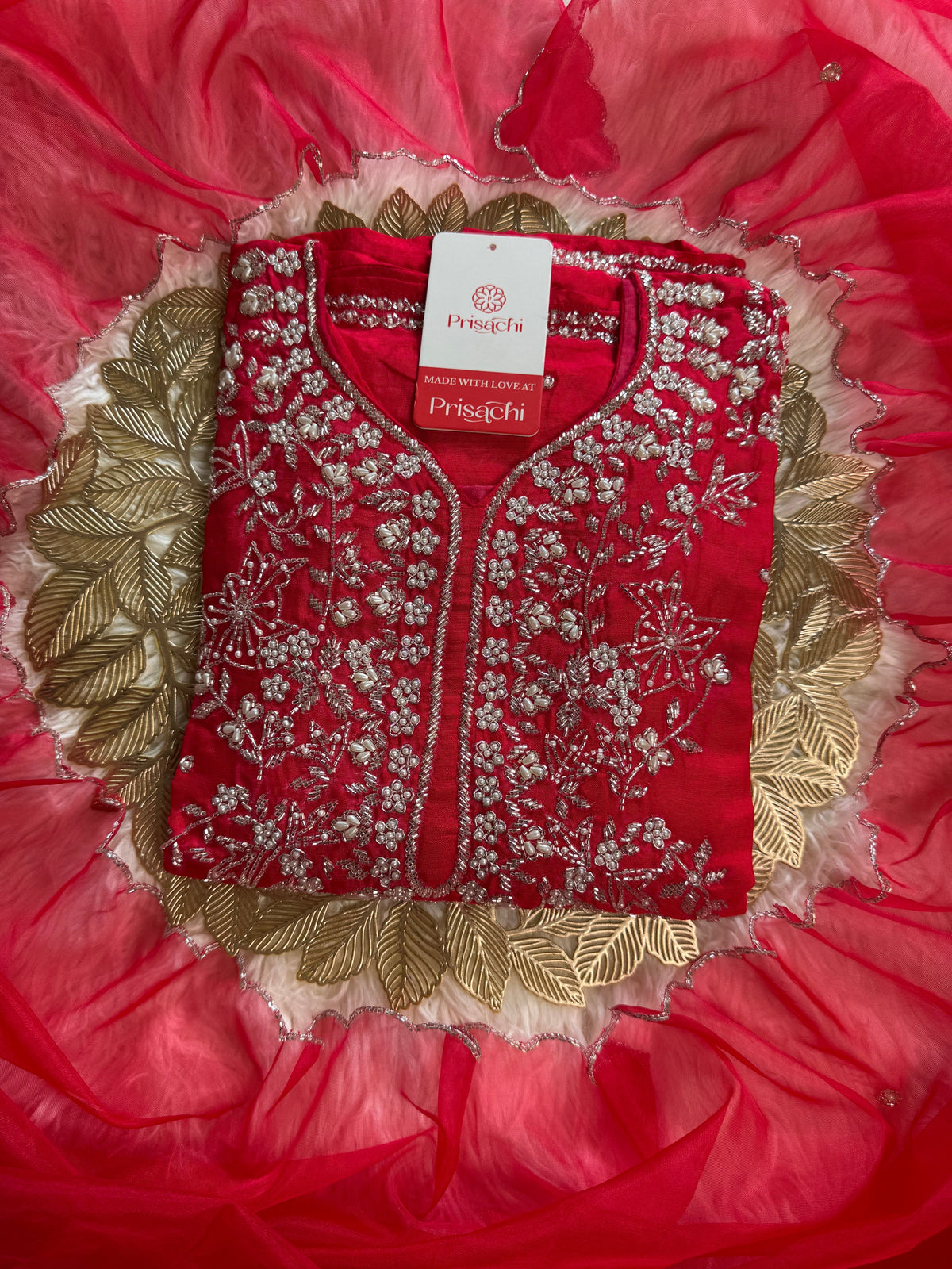 Designer Embroidered kurta pant with dupatta