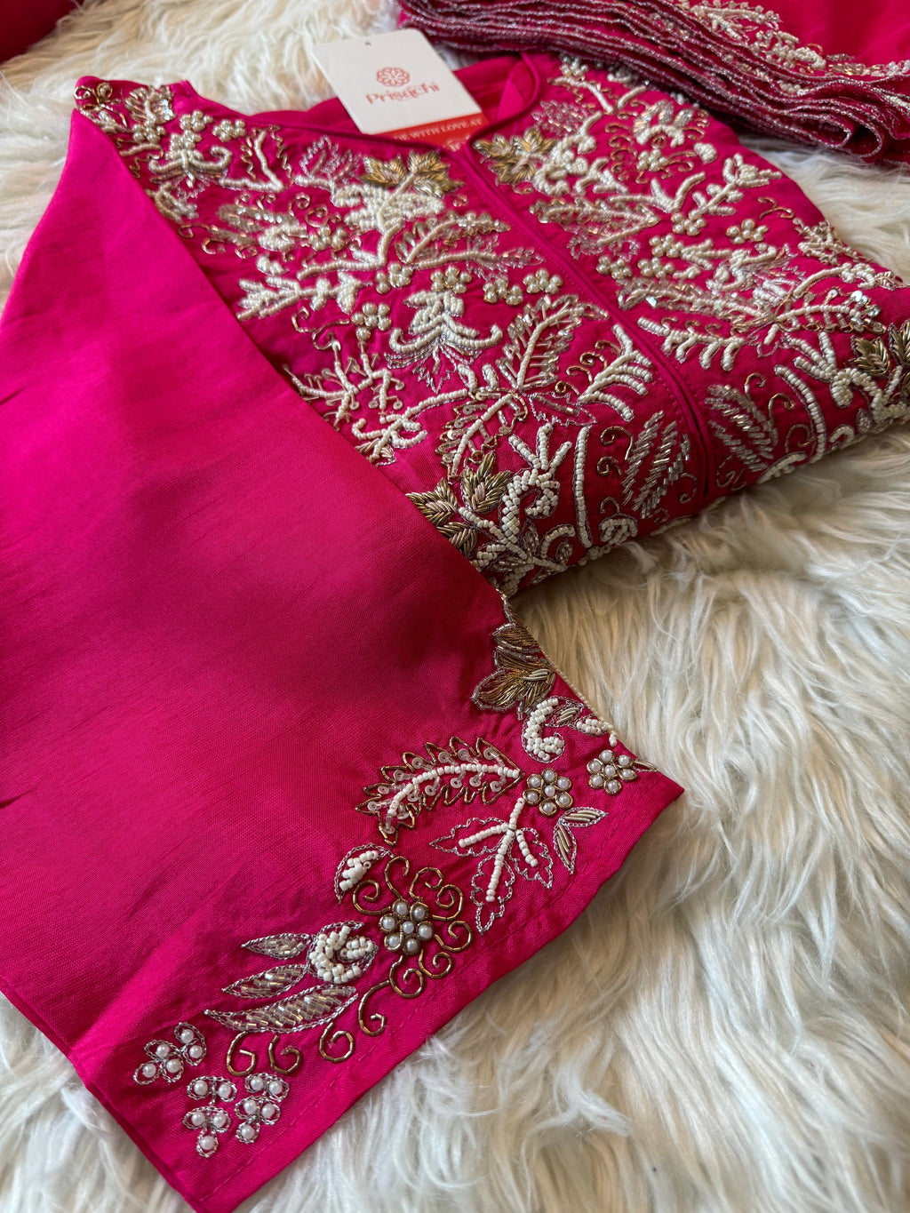 Designer Embroidery Kurti pant with Embroidered dupttaa