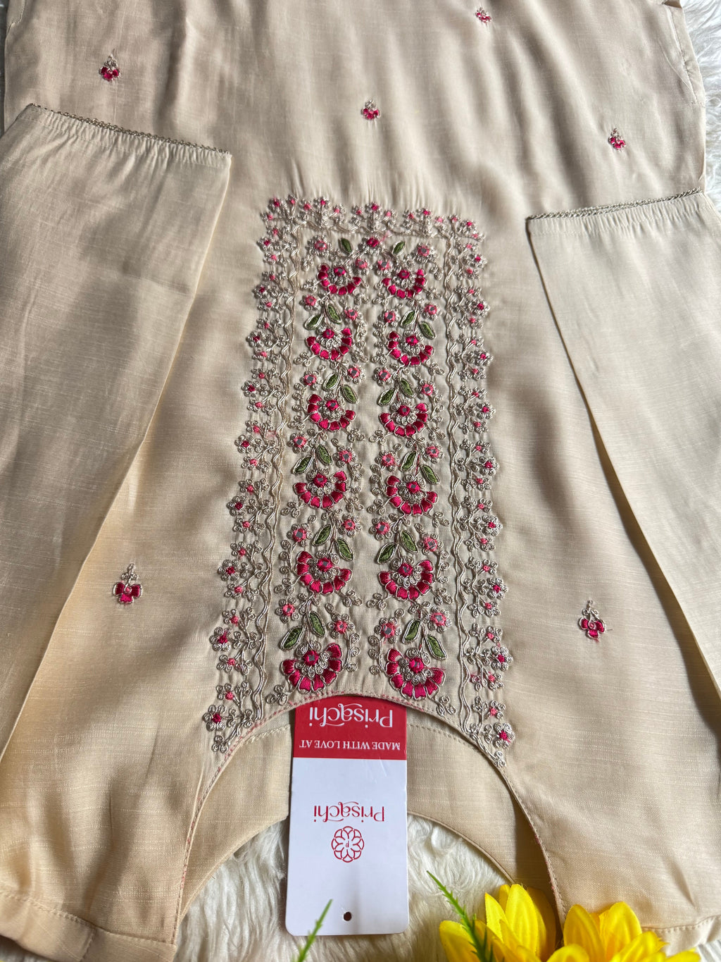 Designer Kurti bottom with Dupttaa