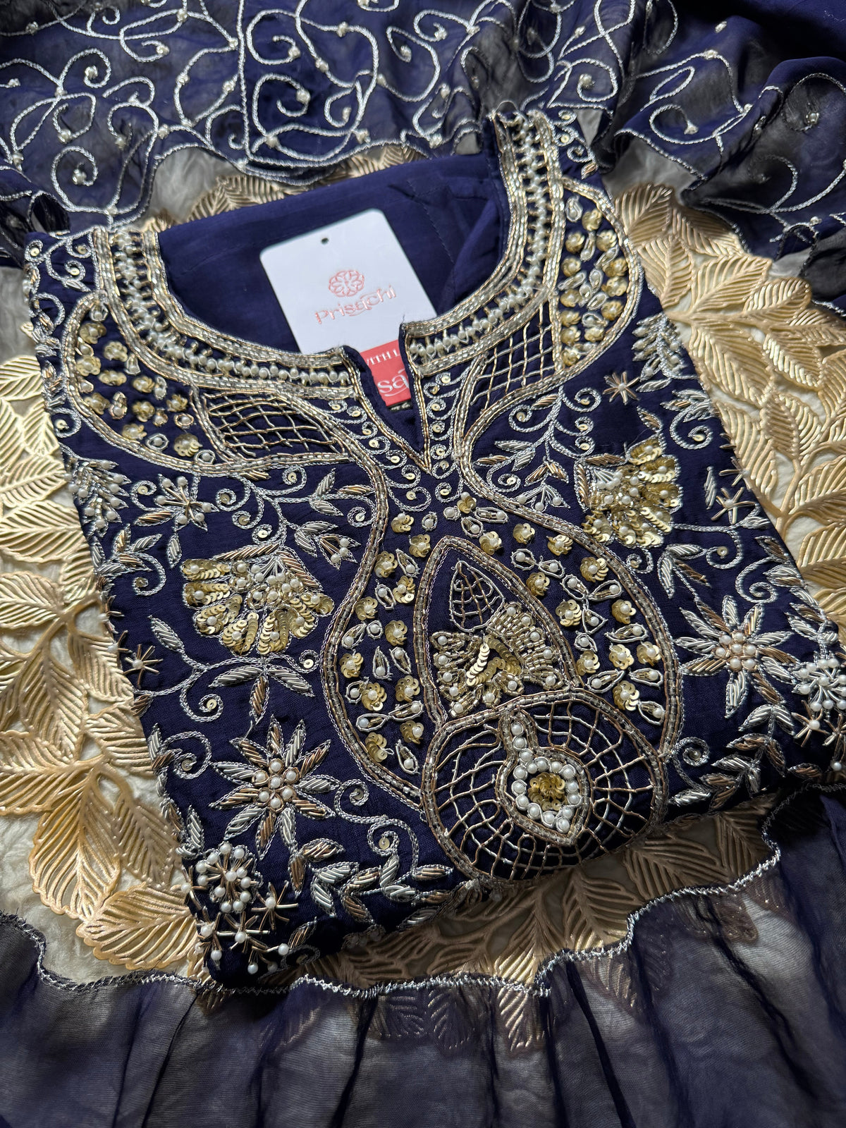 Designer Embroidered kurta Bottom  with dupatta