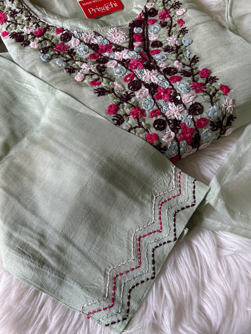Designer Kurti bottom with Dupttaa