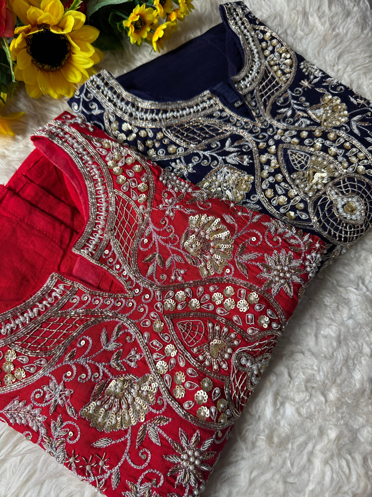 Designer Embroidered kurta Bottom  with dupatta