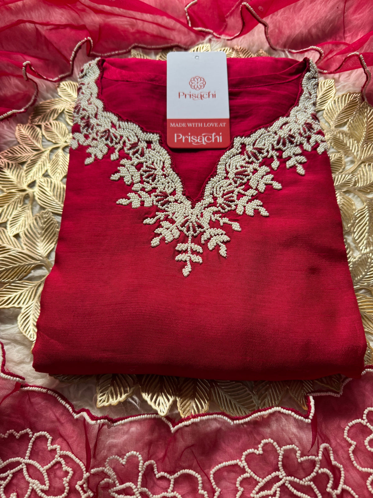 Embroidered kurta Pant  with dupatta