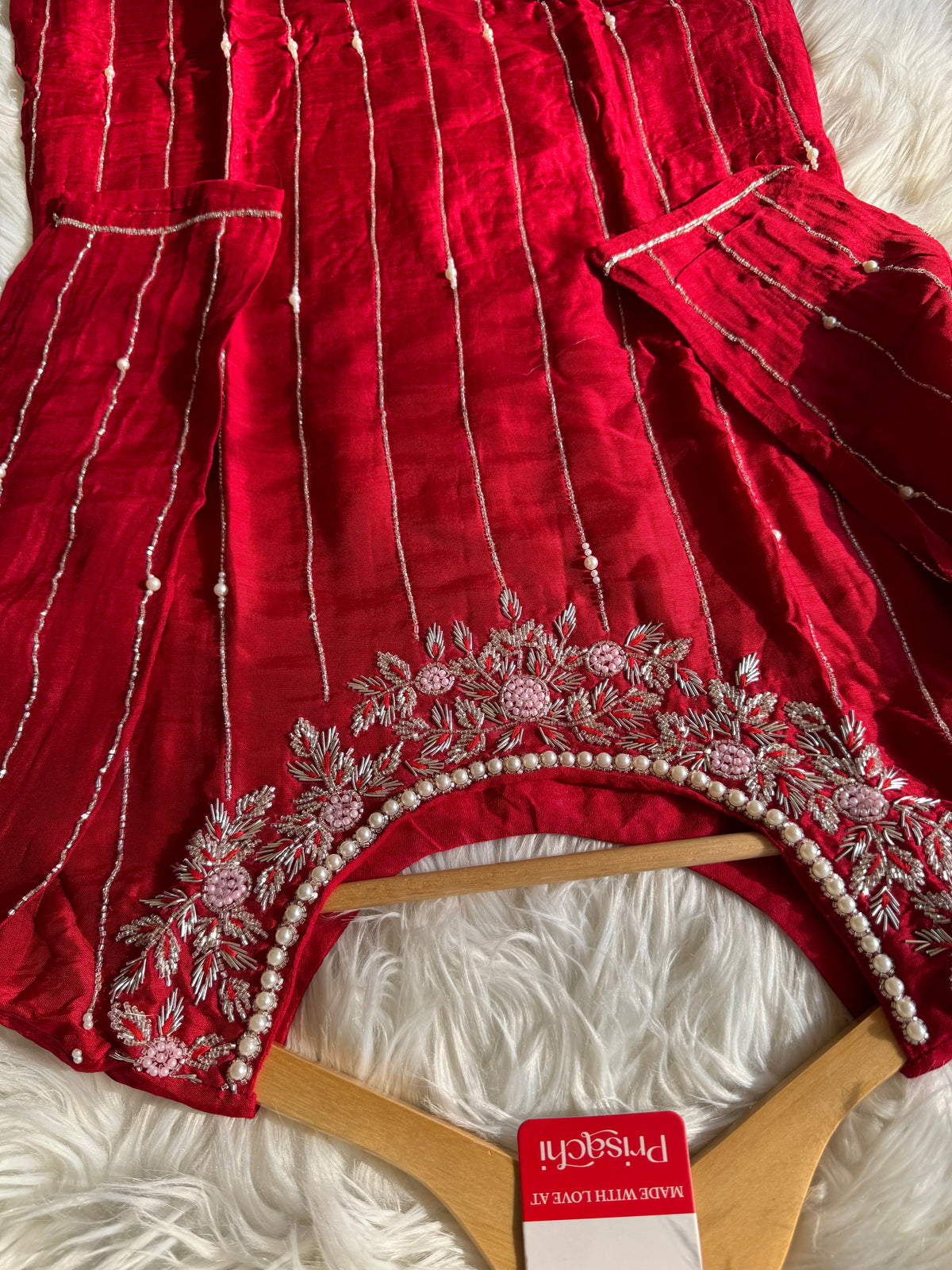 Embroidered kurta Pant  with dupatta
