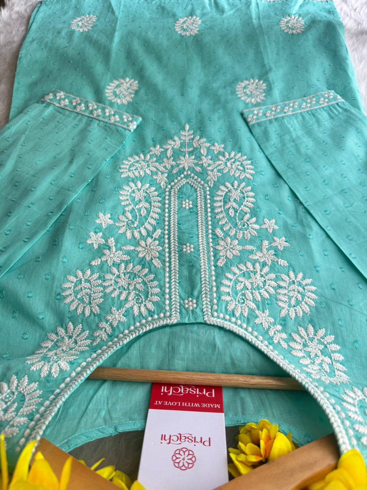 Designer Short Straight Kurti for Women | Thread Embroidered Kurta | Office, Casual & Daily Wear