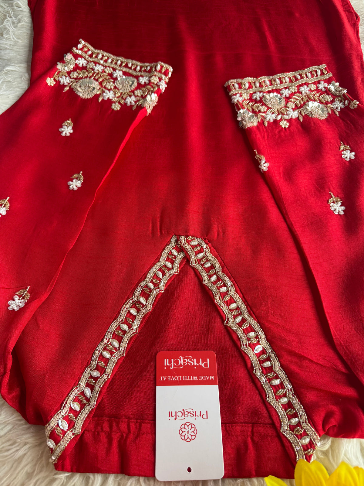 Embroidered kurta Pant  with dupatta