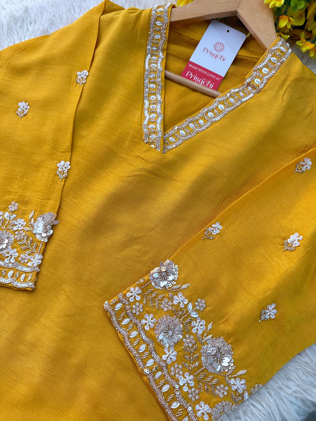 Embroidered kurta Pant  with dupatta