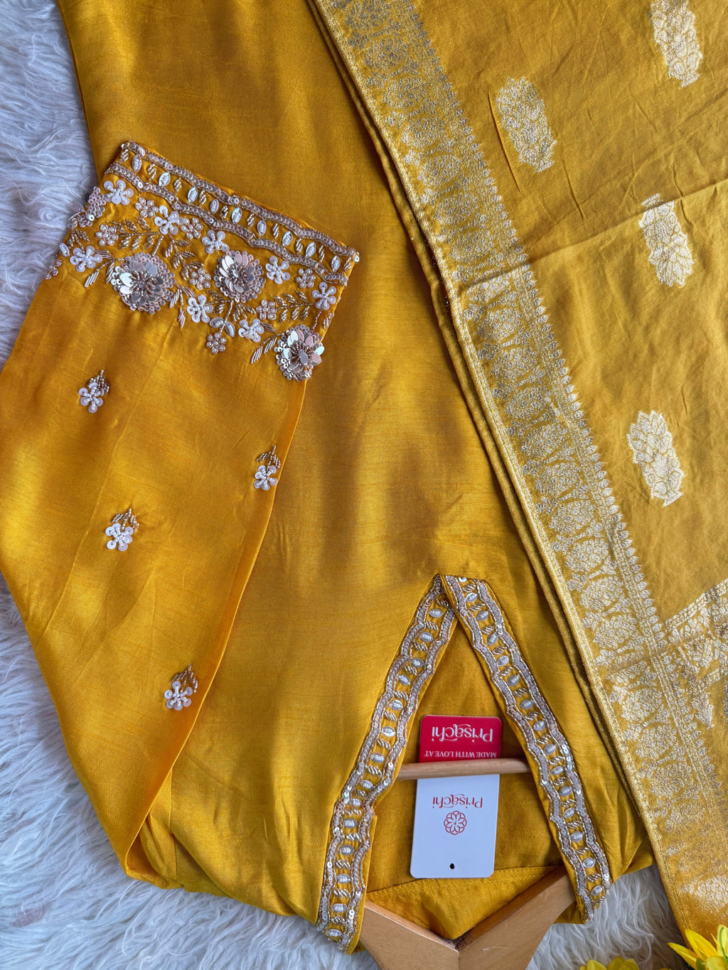 Embroidered kurta Pant  with dupatta