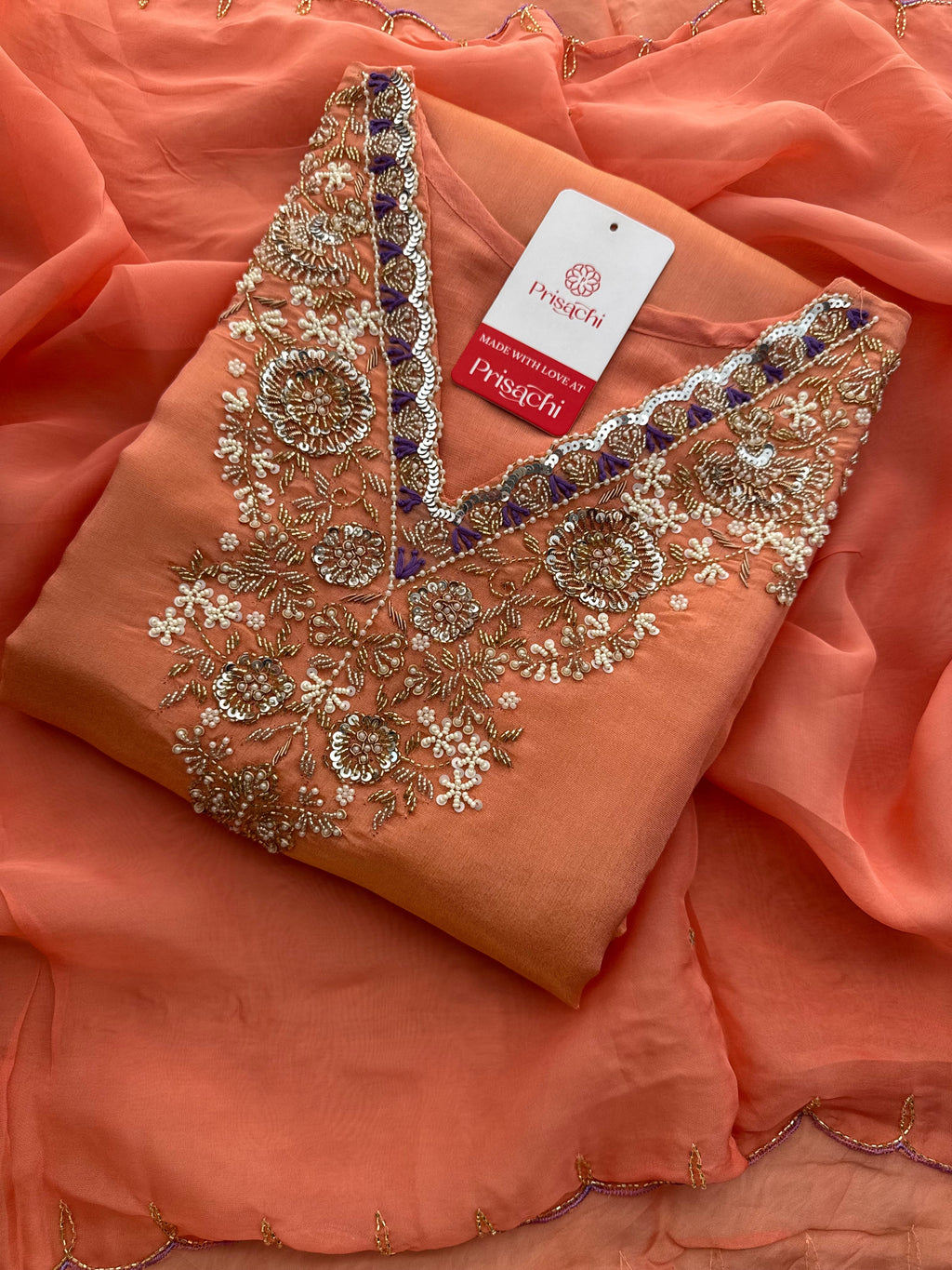 Designer Zardozi Embroidered Kurta Set with Pants & Dupatta for Women | Traditional Ethnic Party Wear Suit Set