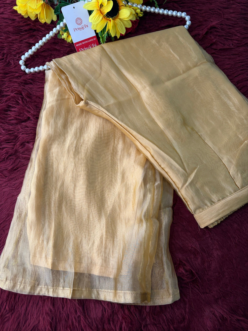 Yellow Zardozi Embroidered Ethnic Kurta Set for Women with Pants & Dupatta | Festive and Party Wear