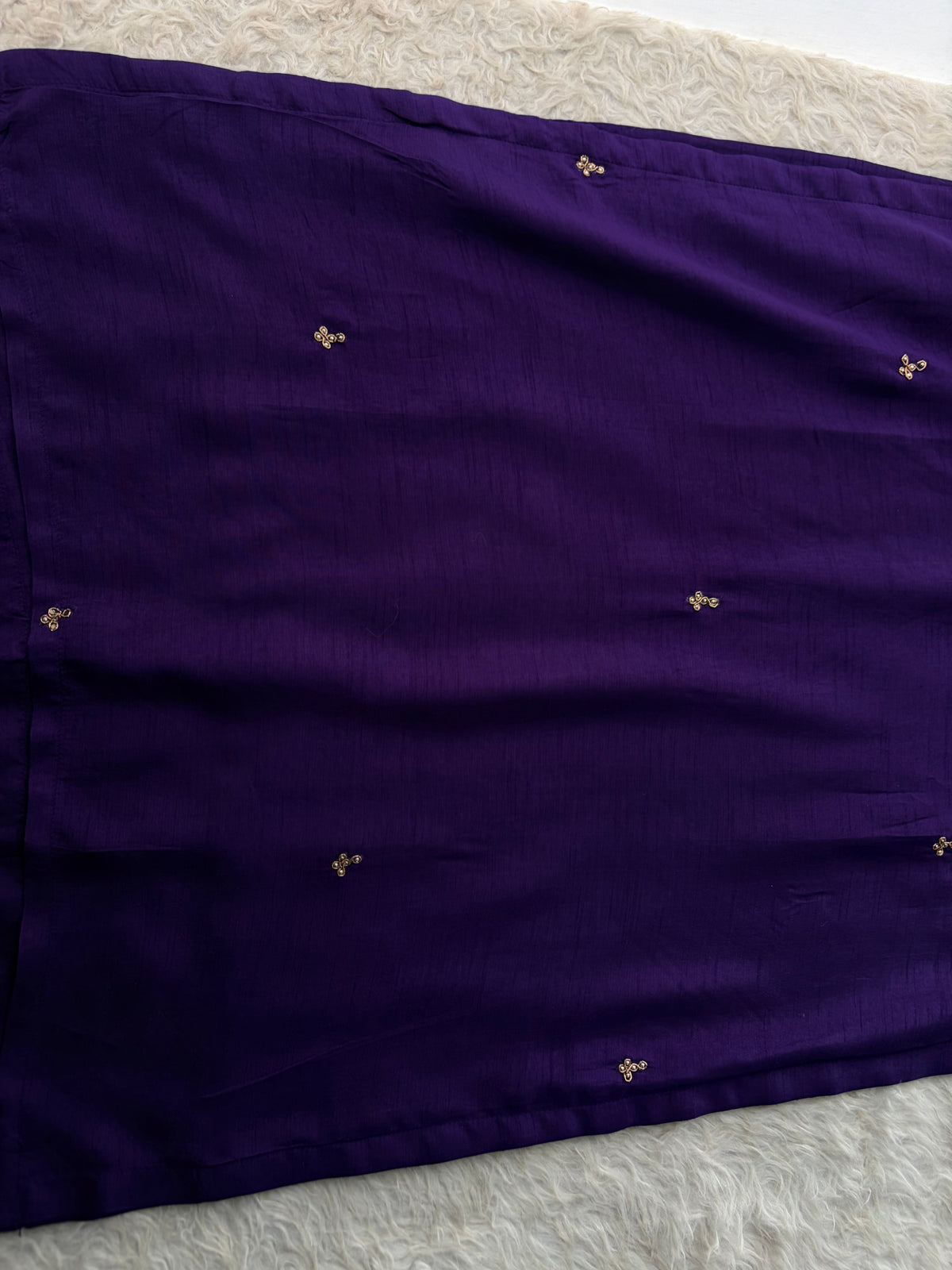 Purple Embroidered Kurta Set With Palazzo Pants & Dupatta For Women| Traditional, Festive & Party Wear