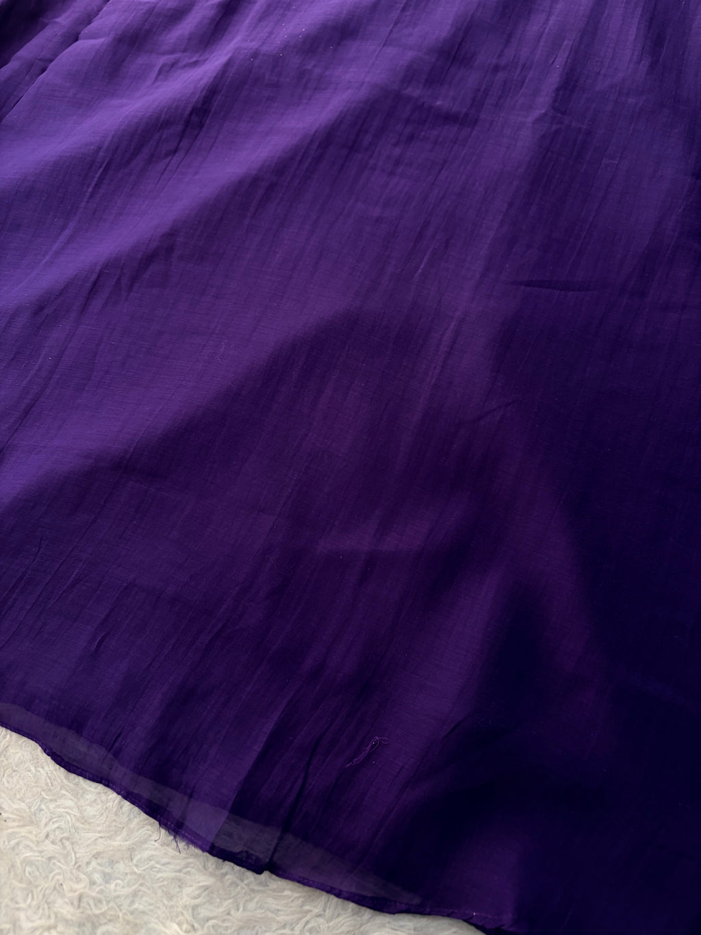 Purple Embroidered Ethnic A-line Kurta Set With Pants & Dupatta for Women| Festive Wear Suit