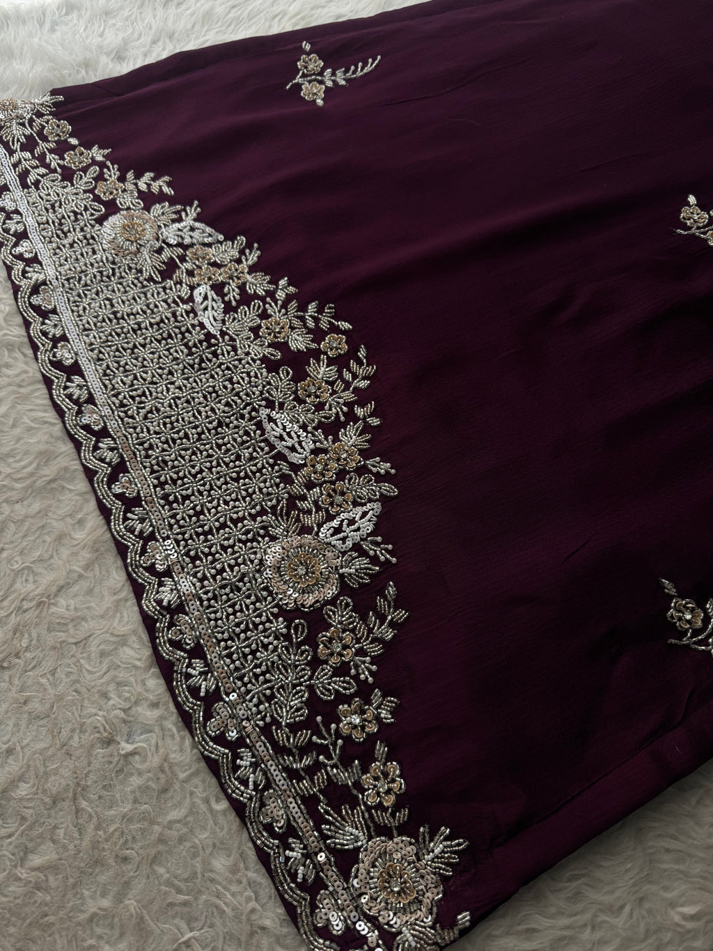 Dark Green Embroidered Kurti Sharara Suit Set with Dupatta for Women