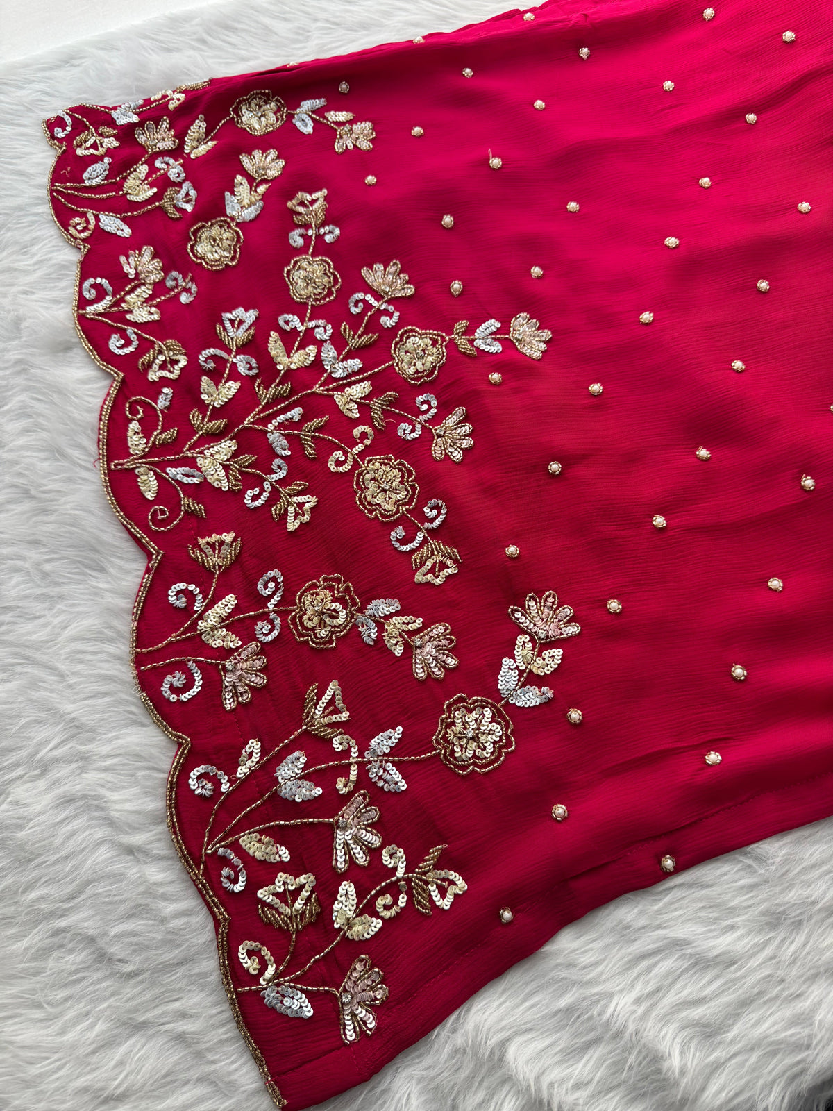 Pink Designer Embroidered Kurta Set with Pants & Dupatta – Ethnic Wear for Women