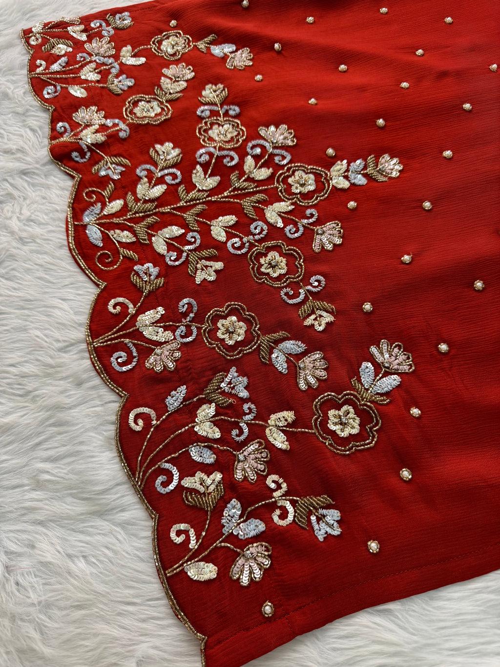 Designer Embroidered Kurta Set with Pants & Dupatta – Ethnic Wear for Women