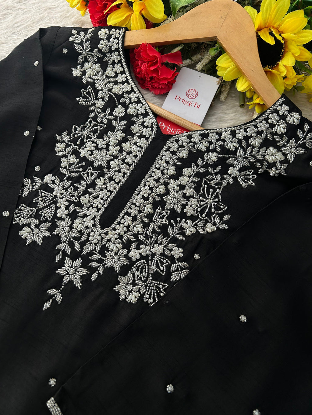Designer Embroidered kurta pant with dupatta