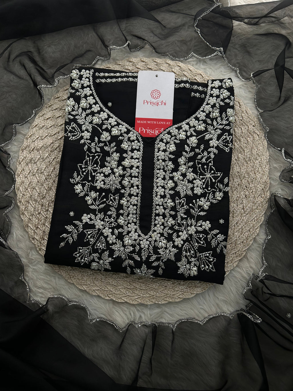 Designer Embroidered kurta pant with dupatta