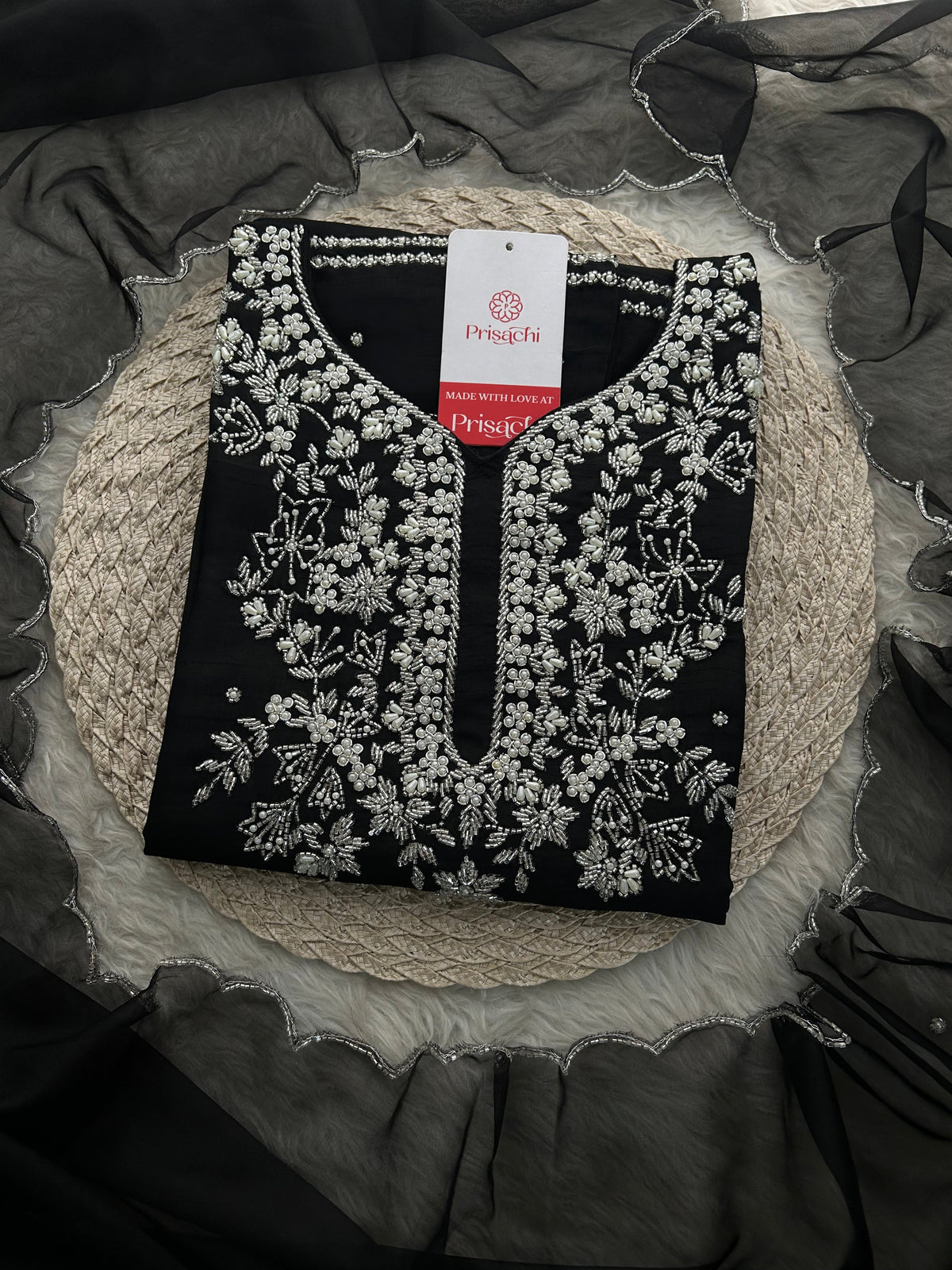 Designer Embroidered kurta pant with dupatta