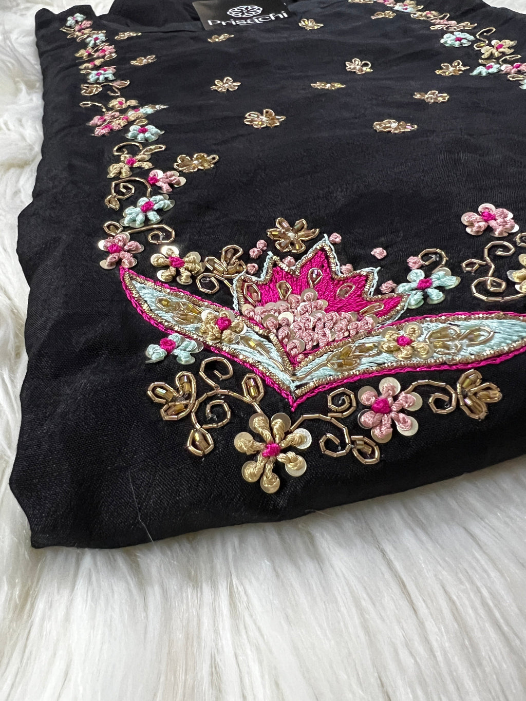 Yellow Embroidered kurta set with dupatta