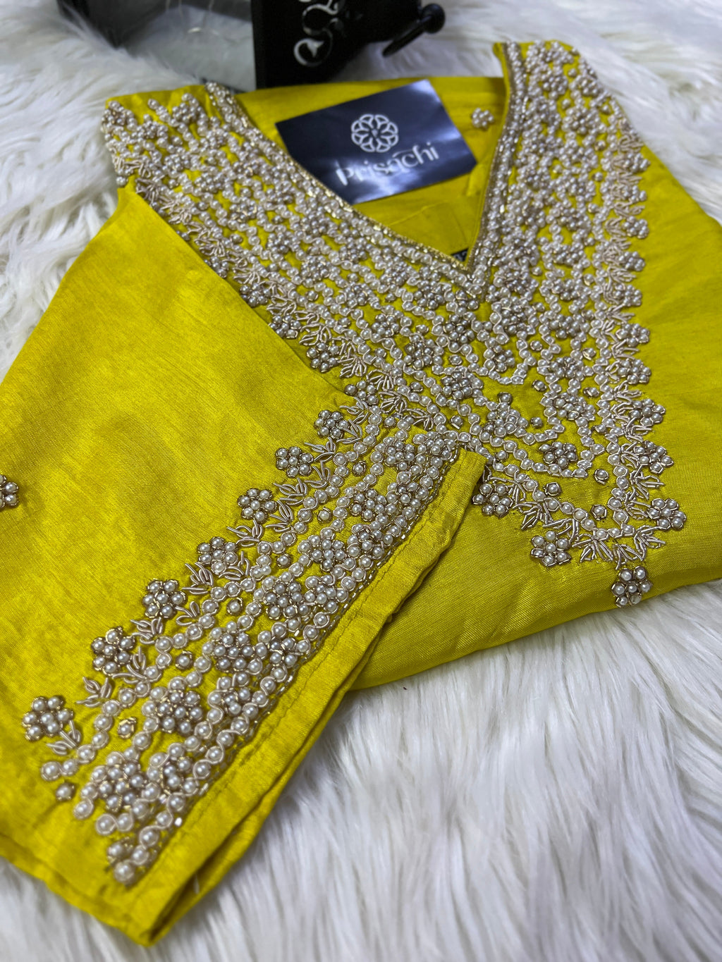 Yellow neck embroidered kurta set with dupatta